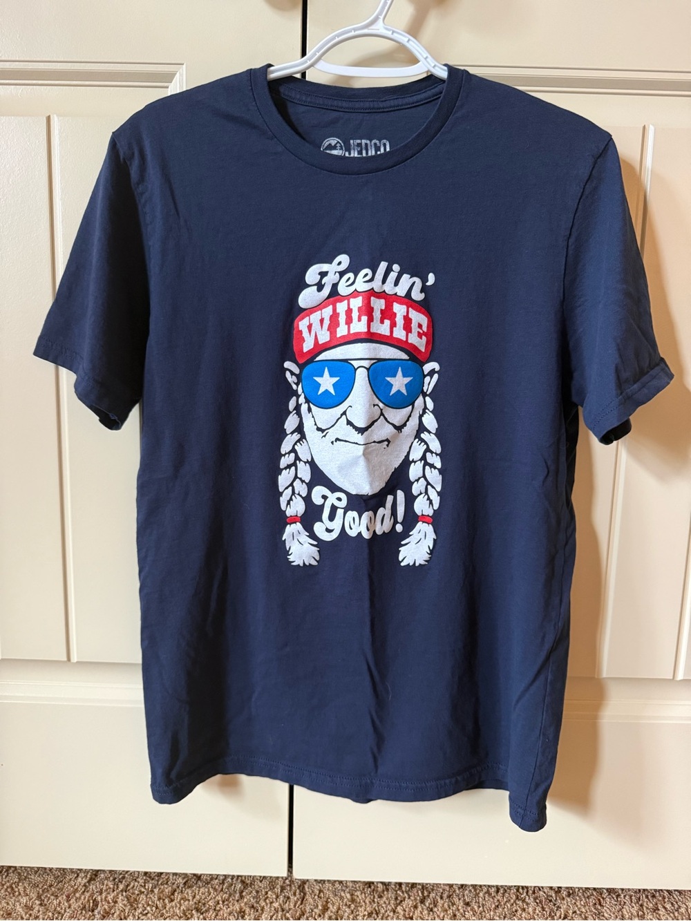 Feelin' Willie Good Graphic Tee - Navy